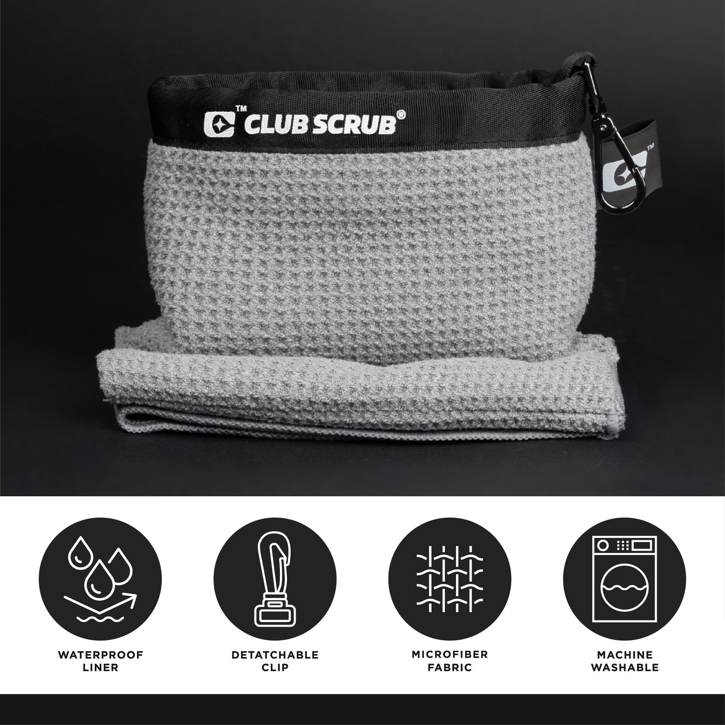Towel Pro Club Scrub Gray