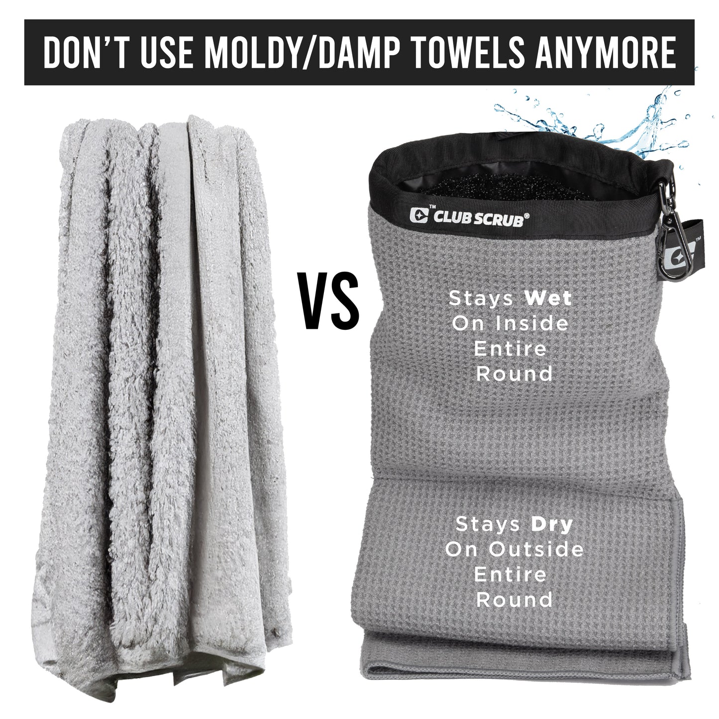 Towel Pro Club Scrub Gray